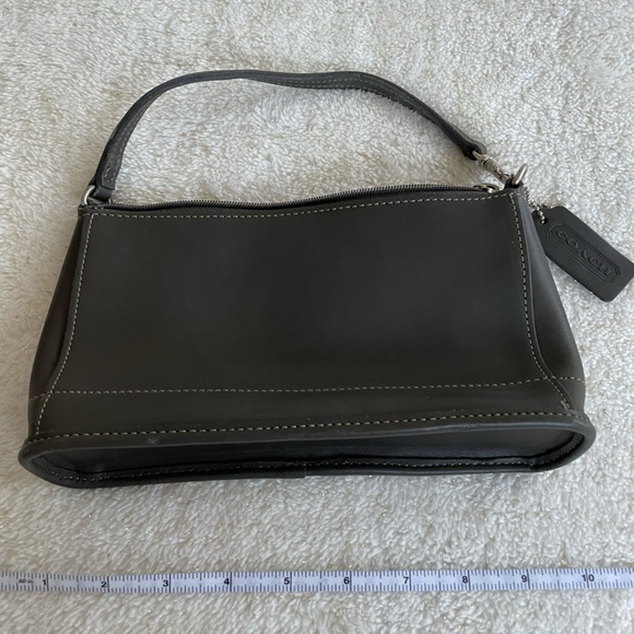 Coach: unique gray vintage small shoulder bag - Picture 1 of 4